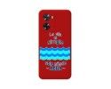 Funda Silicona Líquida Roja para Oppo A57s diseño Agua Dibujos
