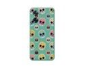 Funda Silicona Líquida Verde para Oppo A57s diseño Catrina Dibujos