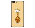Funda Gel Tpu para Leagoo T5 Diseño Jirafa Dibujos