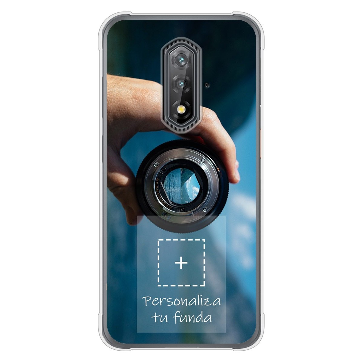 Personaliza tu Funda Silicona Gel Tpu Transparente con tu Fotografia para Blackview BV5200 / BV5200 Pro Dibujo Personalizada