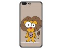 Funda Gel Tpu para Leagoo T5 Diseño Leon Dibujos