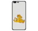 Funda Gel Tpu para Leagoo T5 Diseño Leones Dibujos