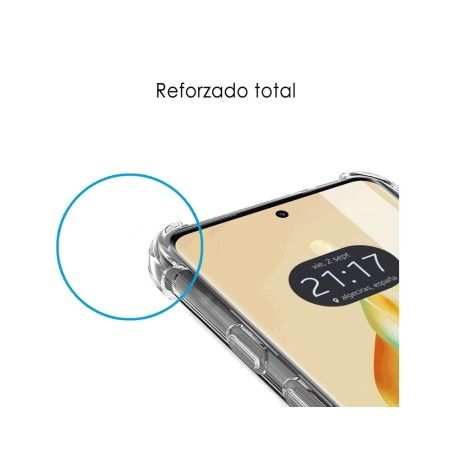 Funda Silicona Antigolpes Transparente para Oppo Reno 8T 4G