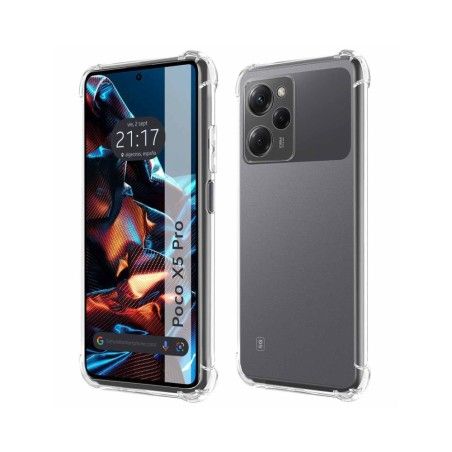 Funda Silicona Antigolpes Transparente compatible con Xiaomi POCO X5 Pro 5G
