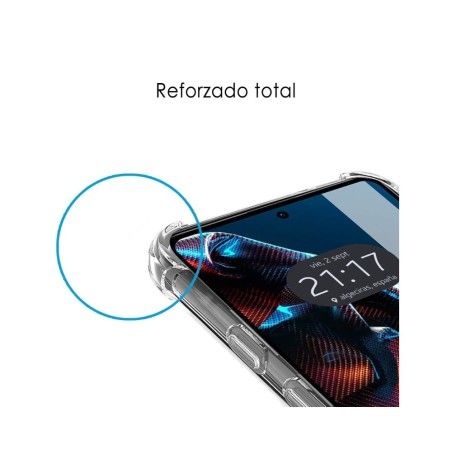 Funda Silicona Antigolpes Transparente compatible con Xiaomi POCO X5 Pro 5G