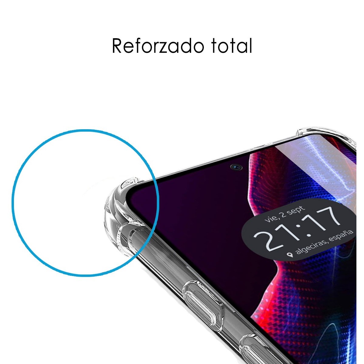 Funda Silicona Antigolpes Transparente compatible con Xiaomi POCO X5 5G