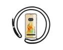 Funda Colgante Transparente para Oppo Reno 8T 4G con Cordon Negro