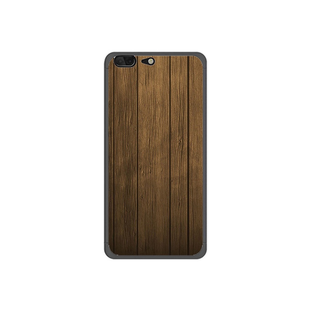 Funda Gel Tpu para Leagoo T5 Diseño Madera Dibujos