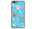 Funda Gel Tpu para Leagoo T5 Diseño Mariposas Dibujos