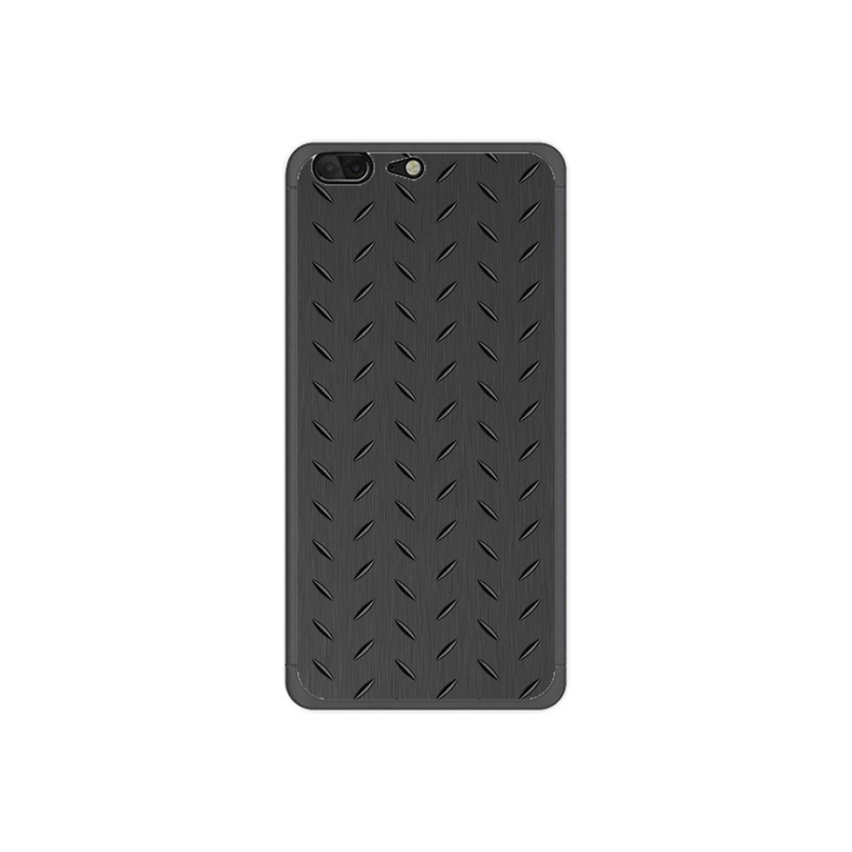 Funda Gel Tpu para Leagoo T5 Diseño Metal Dibujos