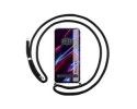 Funda Colgante Transparente compatible con Xiaomi POCO X5 5G con Cordon Negro
