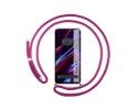 Funda Colgante Transparente compatible con Xiaomi POCO X5 5G con Cordon Rosa Fucsia