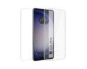 Funda Doble Transparente Pc + Tpu Full Body 360 para Samsung Galaxy S23 Ultra 5G