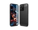Funda Gel Tpu Tipo Carbon Negra compatible con Xiaomi POCO X5 Pro 5G
