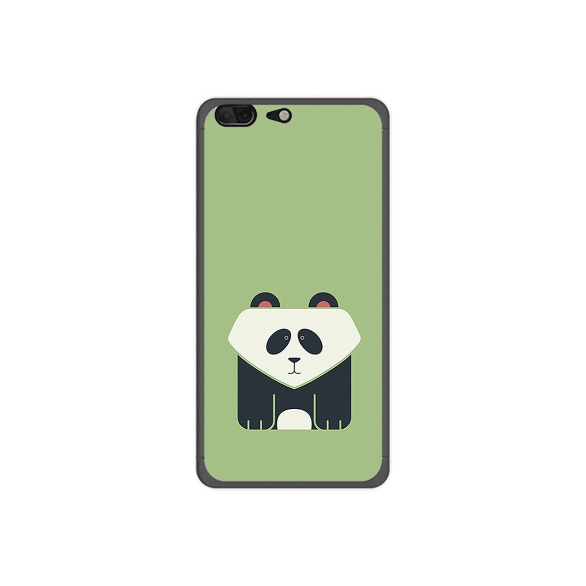 Funda Gel Tpu para Leagoo T5 Diseño Panda Dibujos