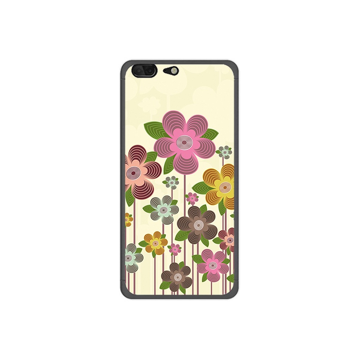 Funda Gel Tpu para Leagoo T5 Diseño Primavera En Flor  Dibujos