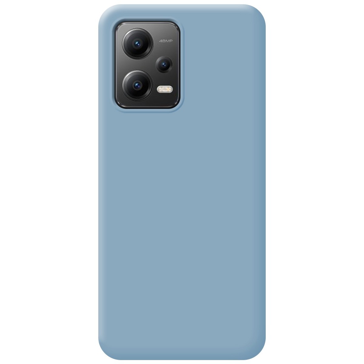Funda Silicona Líquida Ultra Suave compatible con Xiaomi POCO X5 5G color Azul