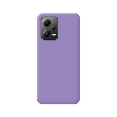 Funda Silicona Líquida Ultra Suave compatible con Xiaomi POCO X5 5G color Morada