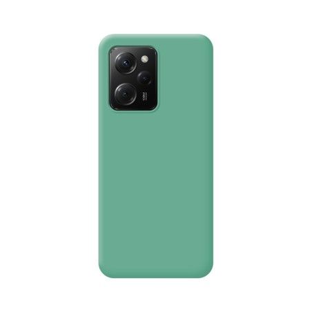 Funda Silicona Líquida Ultra Suave compatible con Xiaomi POCO X5 Pro 5G color Verde