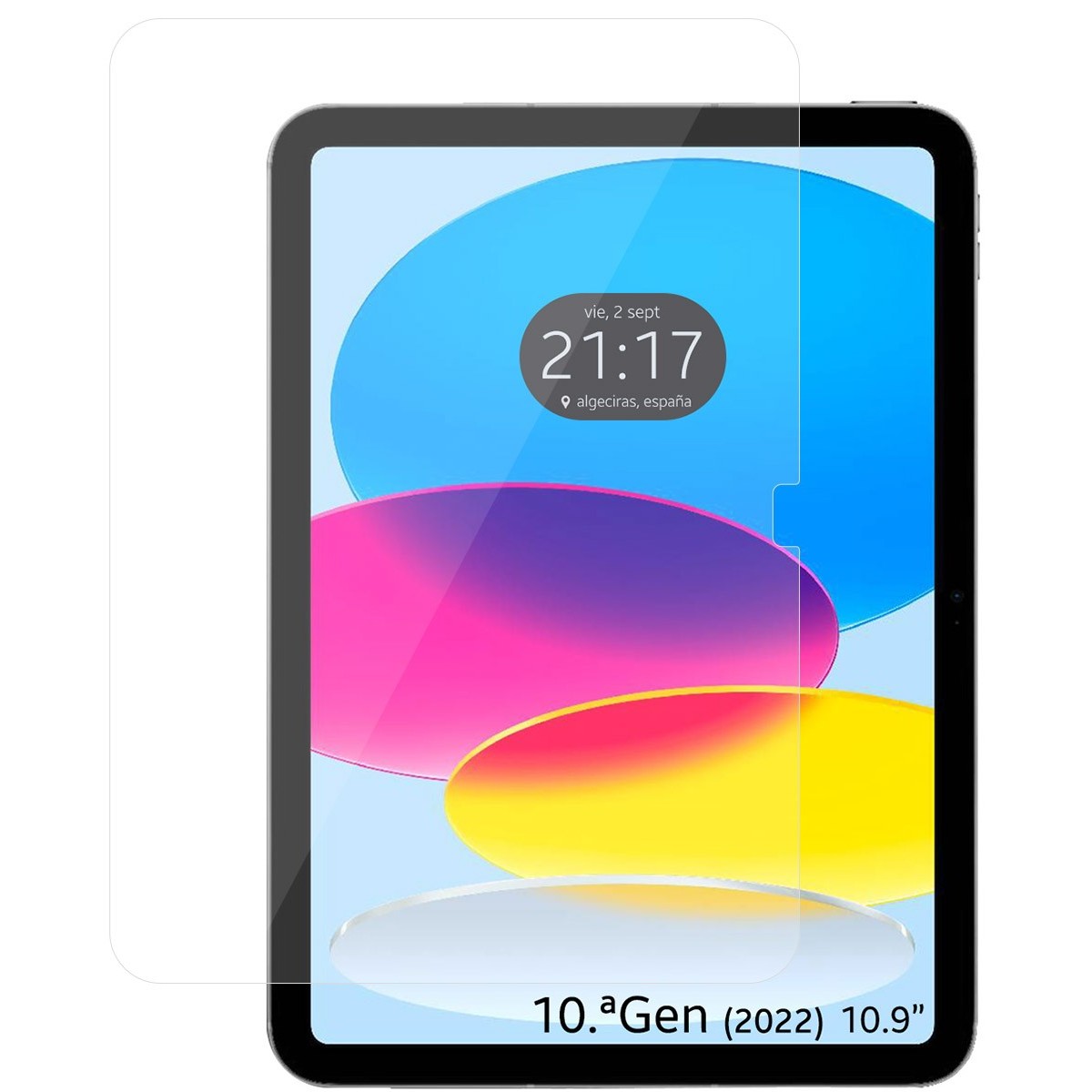 Protector Cristal Templado para iPad 10ª  Gen. 10.9 (2022) Vidrio
