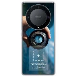 Personaliza tu Funda Silicona Gel Tpu Transparente con tu Fotografia para Huawei Honor Magic 5 Lite 5G Dibujo Personalizada