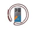 Personaliza tu Funda Colgante Transparente para Xiaomi POCO X5 Pro 5G con Cordon Rosa / Dorado Dibujo Personalizada