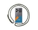 Personaliza tu Funda Colgante Transparente para Xiaomi POCO X5 Pro 5G con Cordon Verde / Dorado Dibujo Personalizada