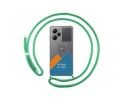 Personaliza tu Funda Colgante Transparente para Xiaomi POCO X5 Pro 5G con Cordon Verde Agua Dibujo Personalizada