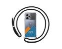 Personaliza tu Funda Colgante Transparente para Xiaomi POCO X5 5G con Cordon Negro Dibujo Personalizada