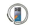 Personaliza tu Funda Colgante Transparente para Xiaomi POCO X5 5G con Cordon Verde / Dorado Dibujo Personalizada