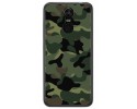 Funda Gel Tpu para Oukitel C8 Diseño Camuflaje Dibujos