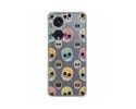 Funda Silicona Antigolpes para Oppo Reno 8T 4G diseño Catrina Dibujos
