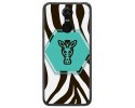Funda Gel Tpu para Oukitel C8 Diseño Cebra Dibujos