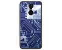 Funda Gel Tpu para Oukitel C8 Diseño Circuito Dibujos