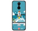 Funda Gel Tpu para Oukitel C8 Diseño Cohete Dibujos