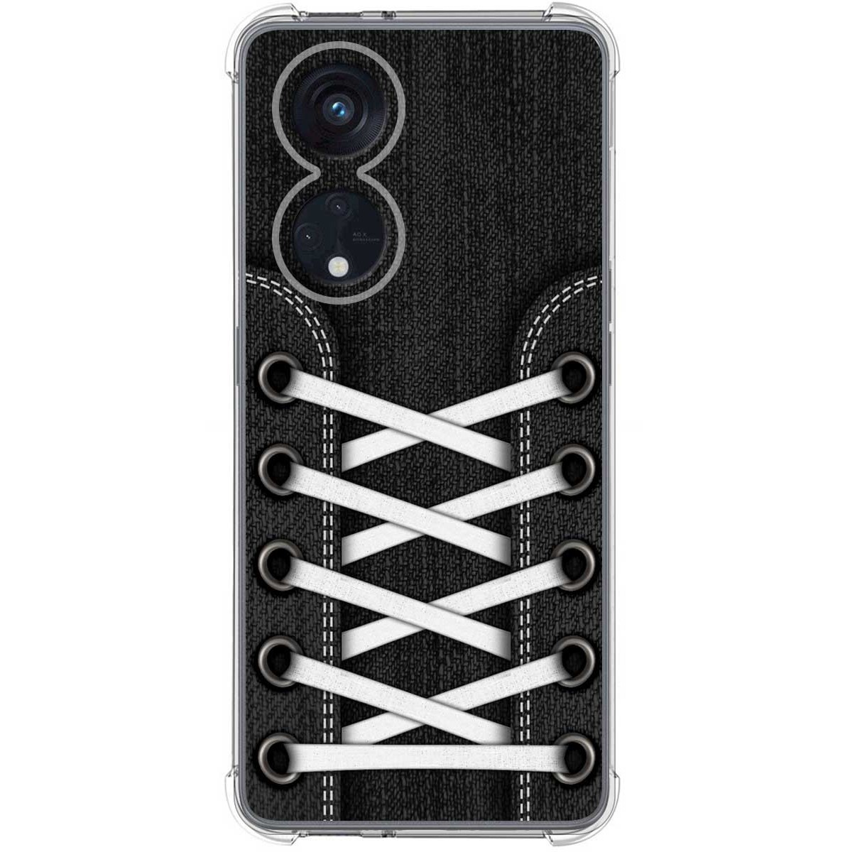 Funda Silicona Antigolpes para Oppo Reno 8T 4G diseño Zapatillas 02 Dibujos
