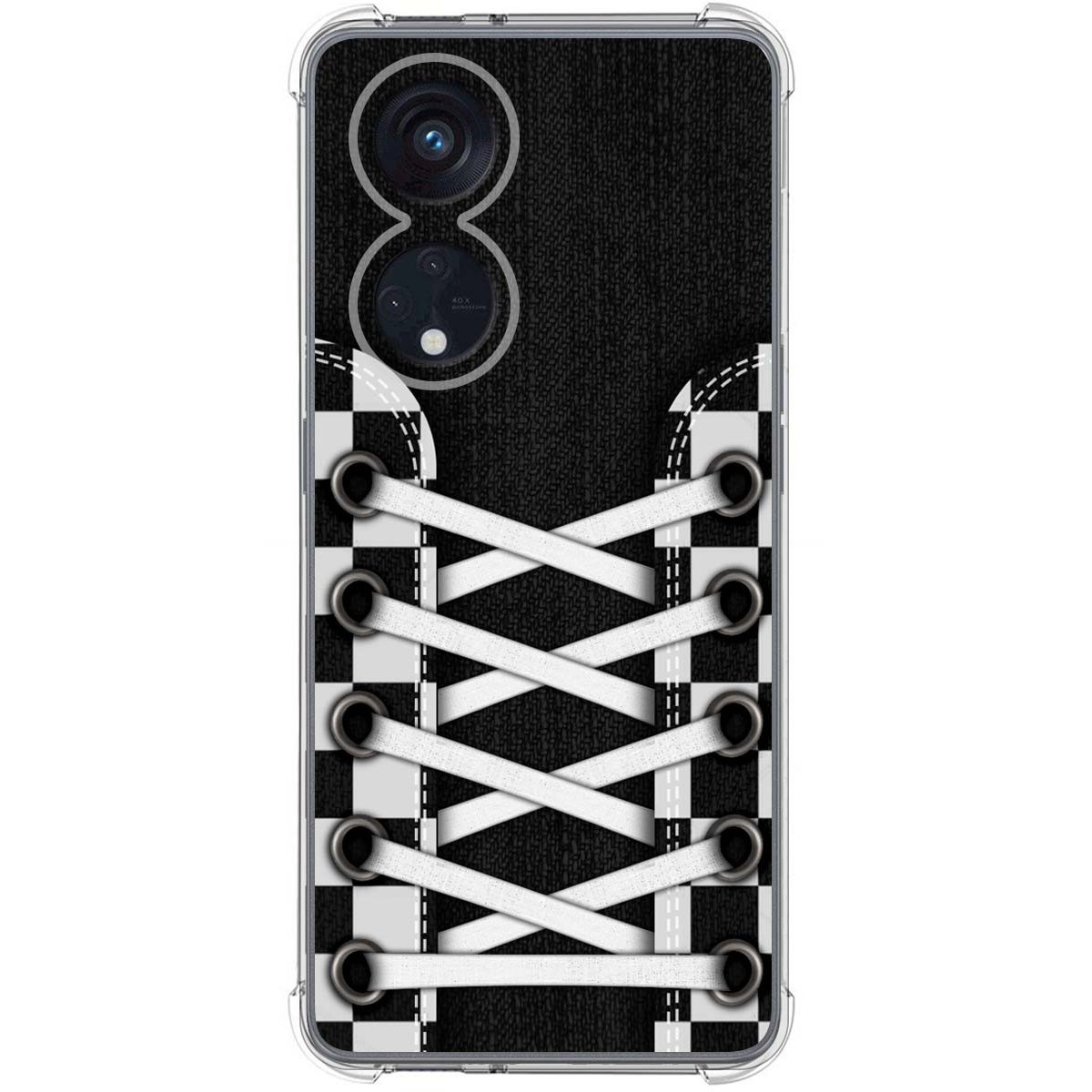 Funda Silicona Antigolpes para Oppo Reno 8T 4G diseño Zapatillas 03 Dibujos