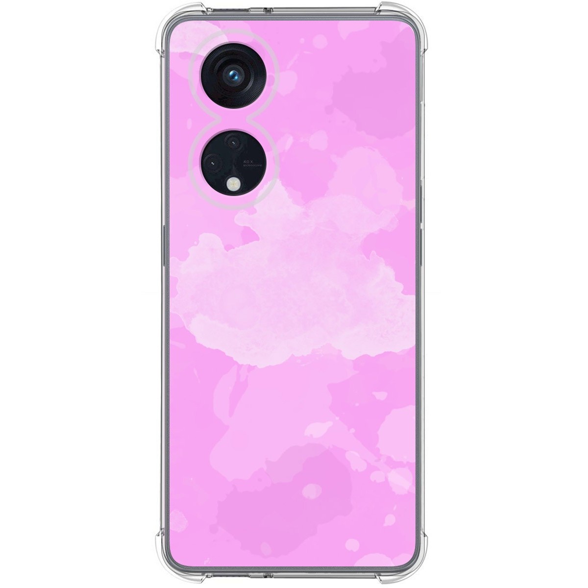 Funda Silicona Antigolpes para Oppo Reno 8T 4G diseño Acuarela 04 Dibujos
