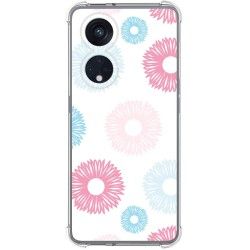 Funda Silicona Antigolpes para Oppo Reno 8T 4G diseño Flores 06 Dibujos