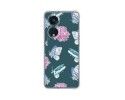 Funda Silicona Antigolpes para Oppo Reno 8T 4G diseño Flores 10 Dibujos