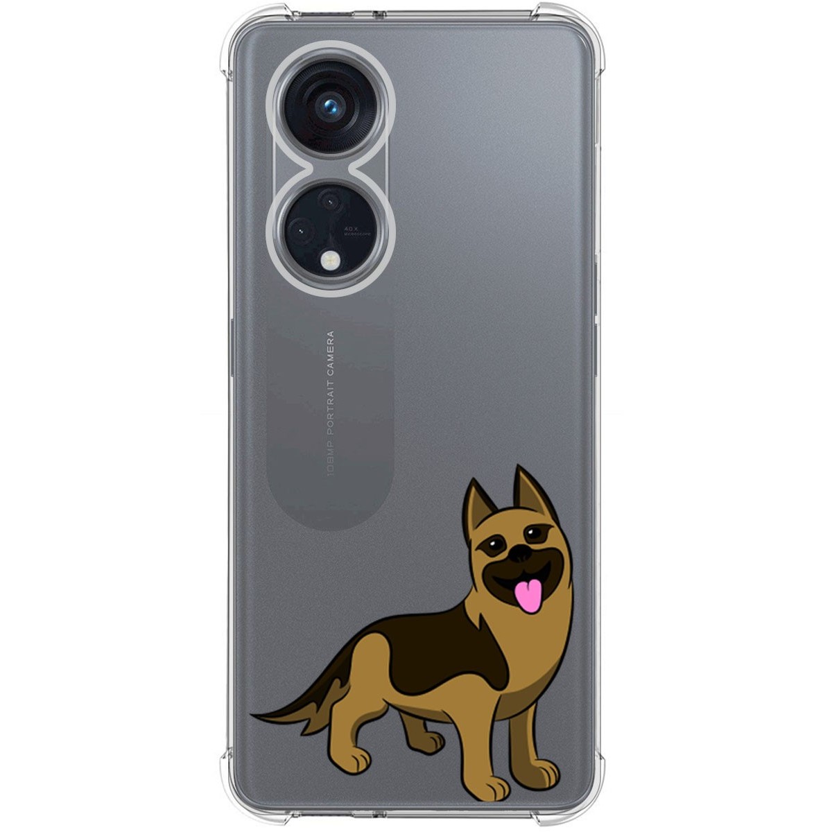 Funda Silicona Antigolpes para Oppo Reno 8T 4G diseño Perros 03 Dibujos