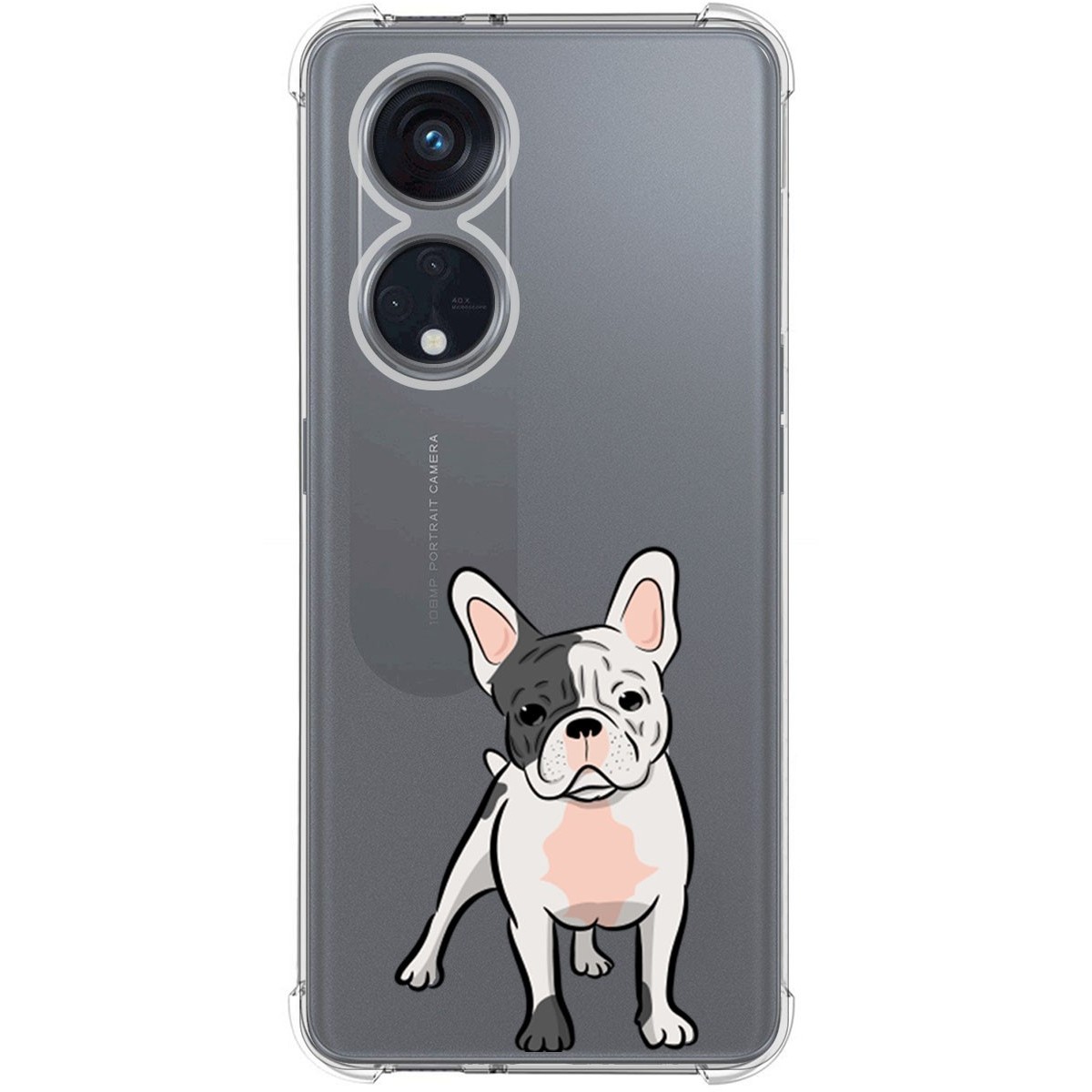 Funda Silicona Antigolpes para Oppo Reno 8T 4G diseño Perros 06 Dibujos