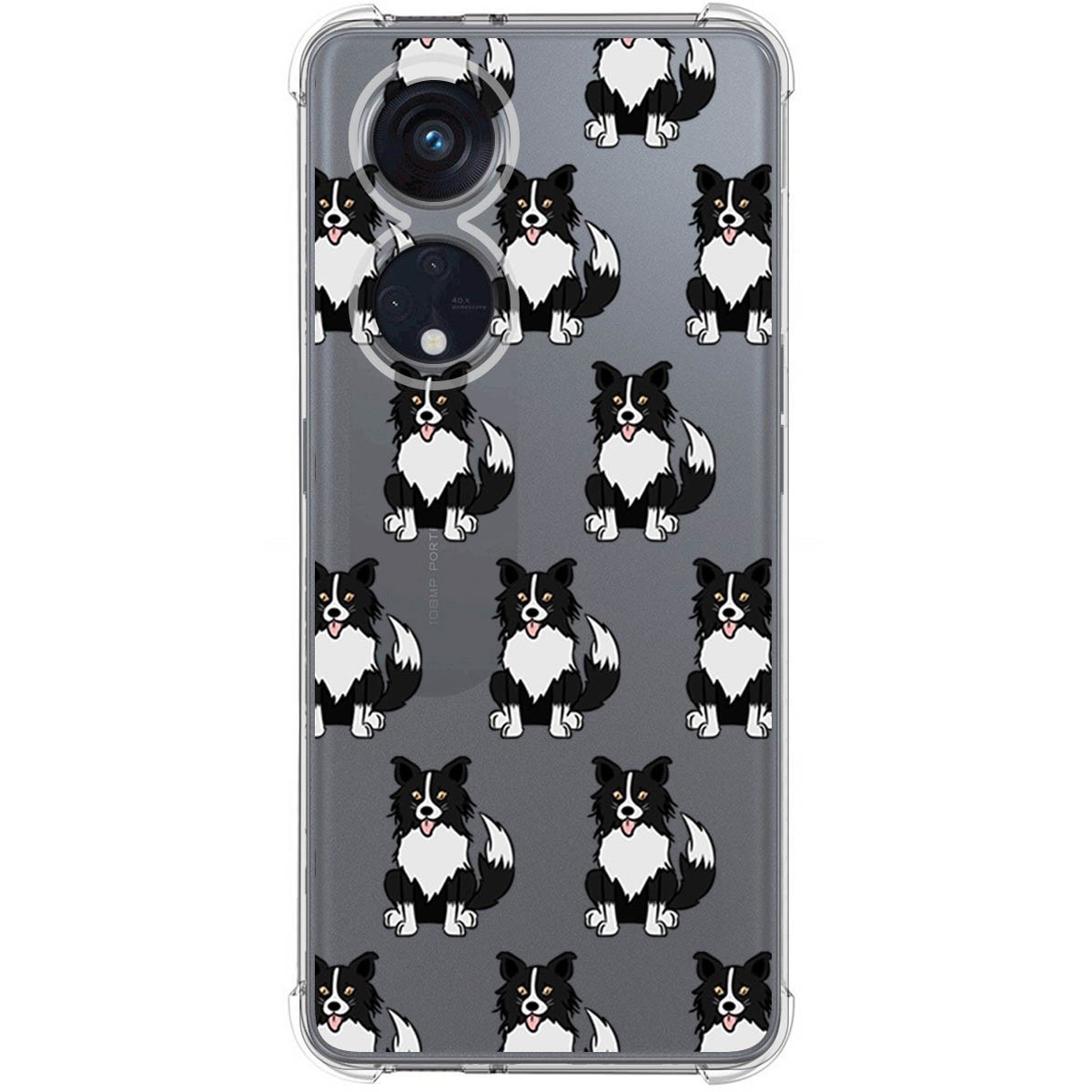 Funda Silicona Antigolpes para Oppo Reno 8T 4G diseño Perros 07 Dibujos