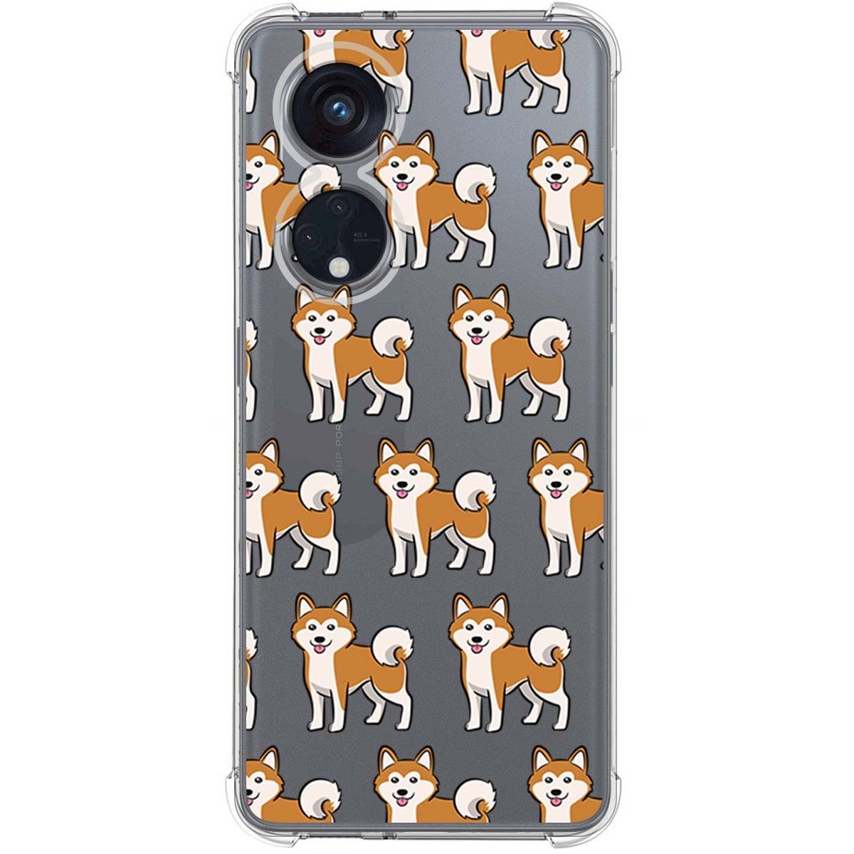Funda Silicona Antigolpes para Oppo Reno 8T 4G diseño Perros 08 Dibujos