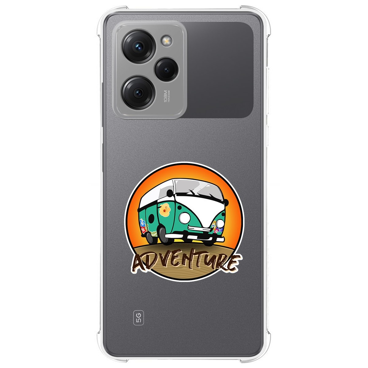 Funda Silicona Antigolpes compatible con Xiaomi POCO X5 Pro 5G diseño Adventure Dibujos
