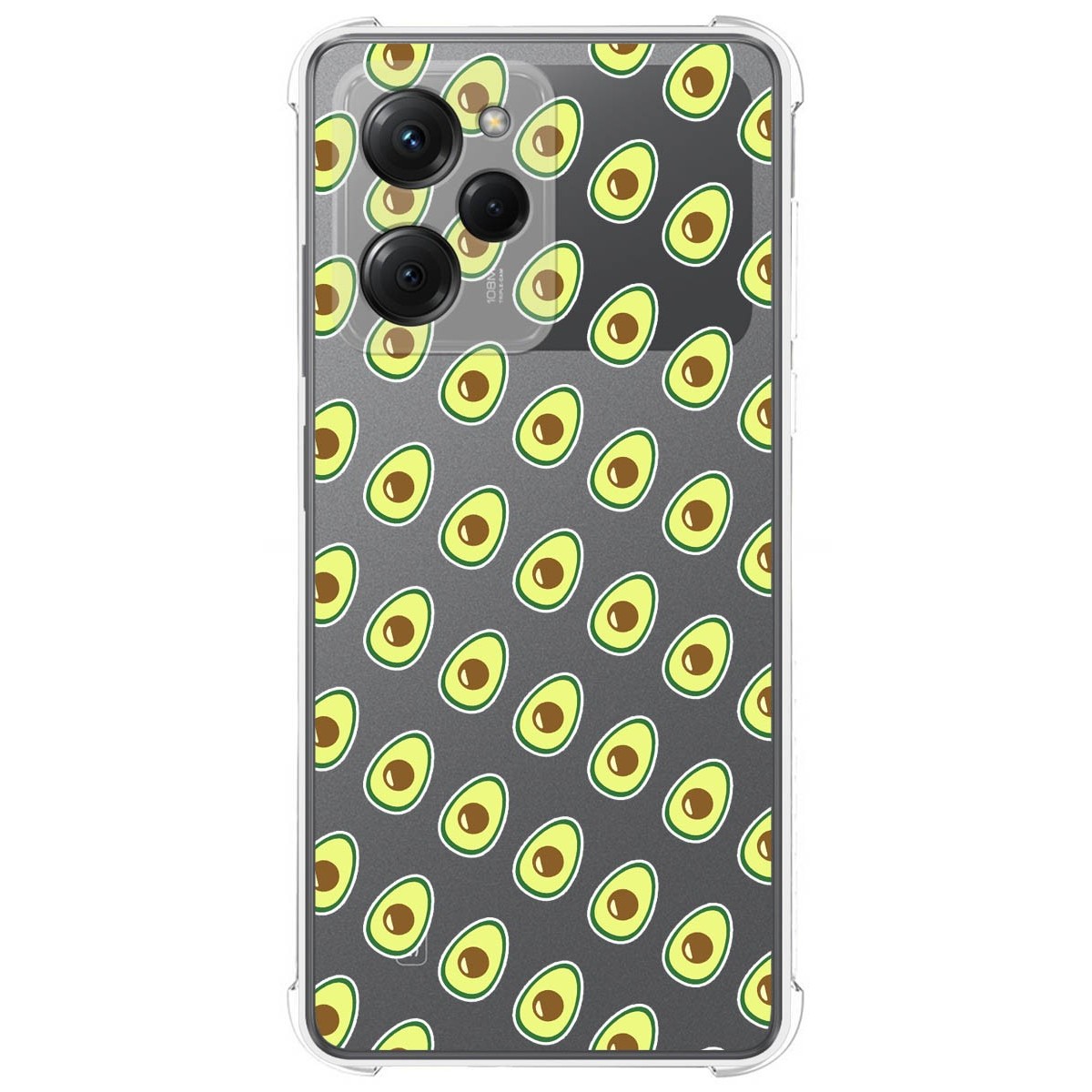 Funda Silicona Antigolpes compatible con Xiaomi POCO X5 Pro 5G diseño Aguacate Dibujos