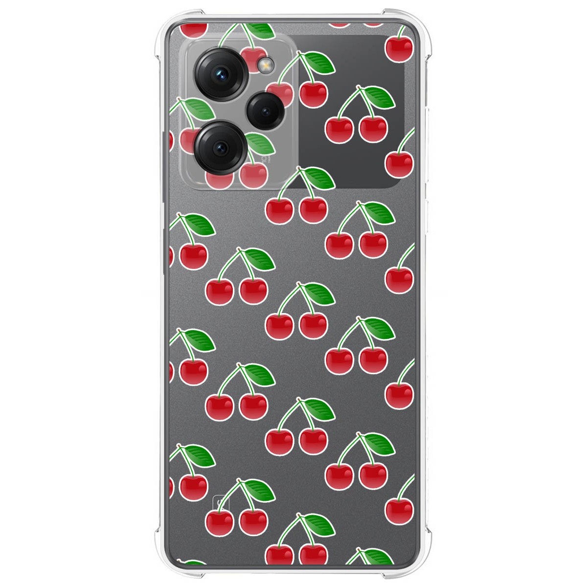 Funda Silicona Antigolpes compatible con Xiaomi POCO X5 Pro 5G diseño Cerezas Dibujos