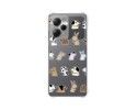 Funda Silicona Antigolpes compatible con Xiaomi POCO X5 Pro 5G diseño Perros Dibujos