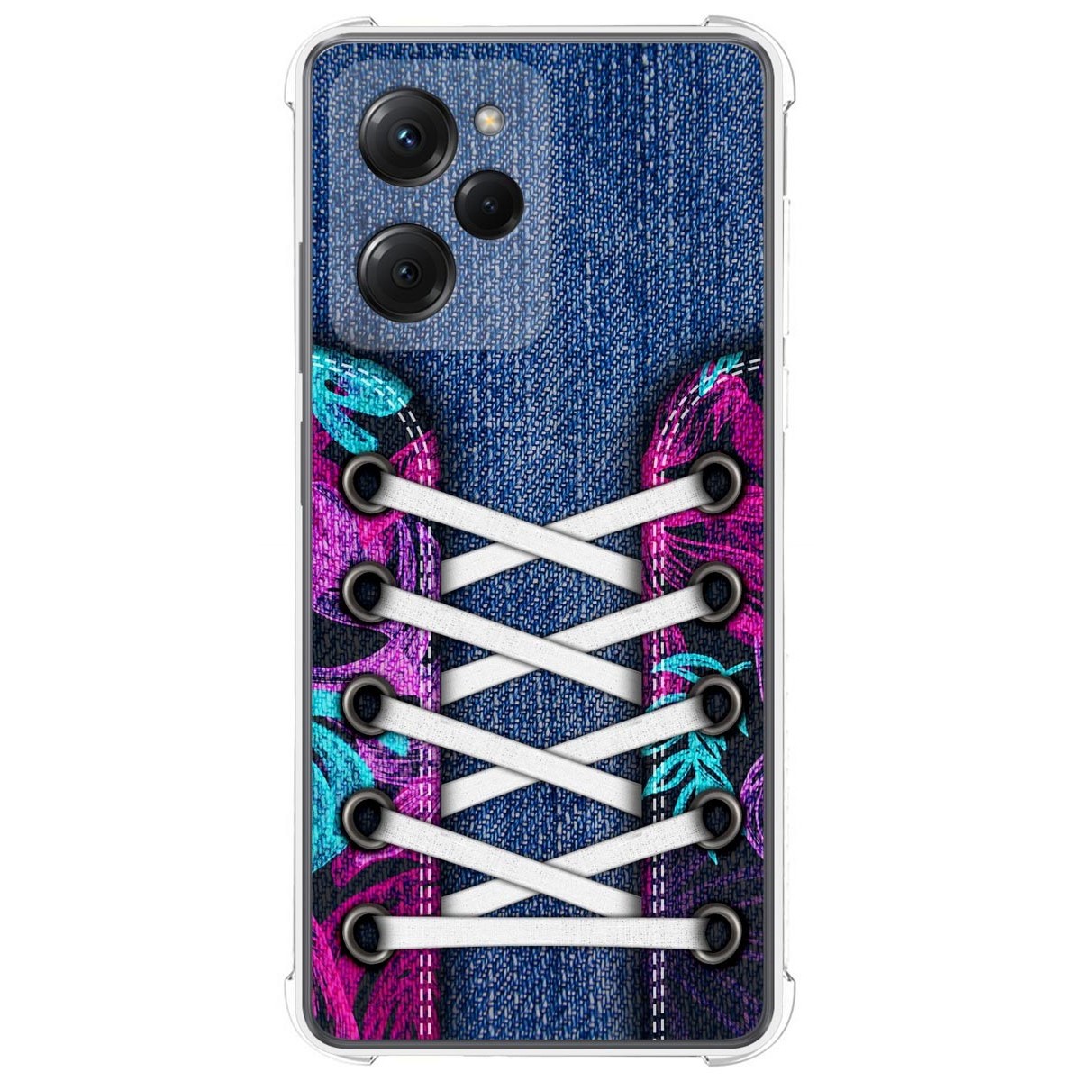 Funda Silicona Antigolpes compatible con Xiaomi POCO X5 Pro 5G diseño Zapatillas 06 Dibujos