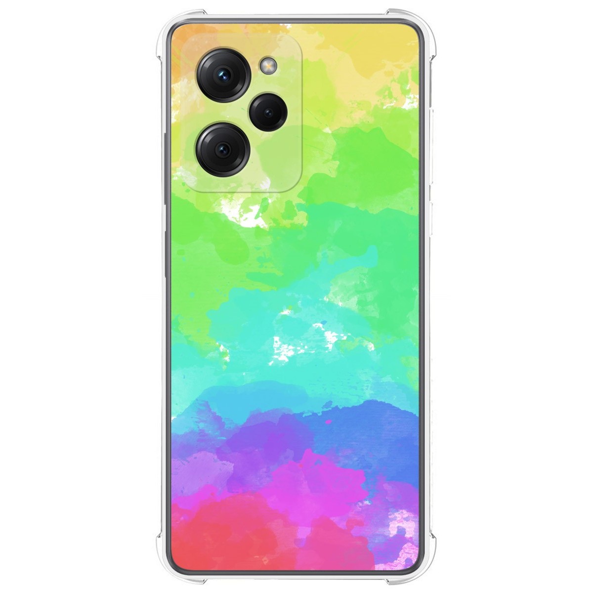 Funda Silicona Antigolpes compatible con Xiaomi POCO X5 Pro 5G diseño Acuarela 03 Dibujos